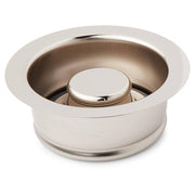 Standard Garbage Disposer Flange & Stopper - Polished Nickel
