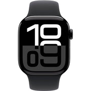 Apple Watch Gen 10 Series 10 42mm Jet Black Aluminum - Black Sport Band MWWF3LW/A
