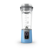 Ninja Blast Portable Personal Blender, 18 Oz, Rechargeable USB-C Base, Leak-Proof Lid with Easy Sip Spout, Blue, BC150BL