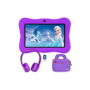Contixo TC-V93-KB-TB1-PUR V9 Kids Tablet Bundle Pack 7