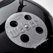 Weber Smokey Joe Charcoal Kettle Grill, 14 Inch Portable, Porcelain Enamel Finish, Black, 147 sq in Cooking Area, 1502353