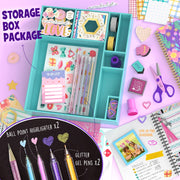 ONE TO FOUR XP5615 2-Pack Mega DIY Journal Kit, Art & Craft Set for Tweens, Scrapbook & Diary Kit, Multicolor