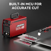 ARCCAPTAIN CUT45 Plasma Cutter 50 Amps Dual Voltage