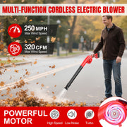 Tanbaby Cordless Leaf Blower for Lawn Care, Electric Leaf Blowers