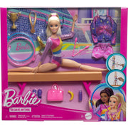 Mattel HRG52 Barbie Gymnastics Doll & Accessories, Playset with Blonde Fashion Doll