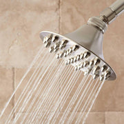 Signature Hardware CS1072B-6-BN-U Cambridge Rainfall Nozzle Shower Head - Brushed Nickel