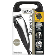 Wahl 80133455 Chrome Cut Haircutting Kit for Men or Women, Black/Chrome Clippe