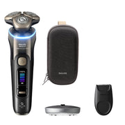 Philips Norelco i9000 Prestige Ultra Electric Shaver, SenseIQ Pro AI Technology, Triple Action Lift & Cut, 360 Rotating NanoTech Blades, Black, XP9405/84