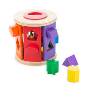 Melissa & Doug Match & Roll Shape Sorter
