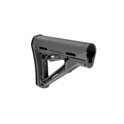 Magpul CTR Carbine Rifle Stock, Mil-Spec, Gray, Polymer, Ambidextrous QD Sling Mount, MAG310-GRY