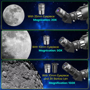 QUNSE HL-9031 Telescope for Adults and Beginners Astronomy