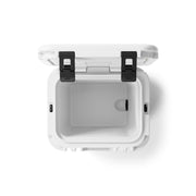 YETI Roadie 24 2.0 Hard Cooler, White, 24 Quart, DoubleDuty Strap, Bestdam Drain Plug