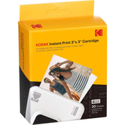 Kodak ICRG-330 Instant Print 3'x3' Cartridge 30 Prints Mini Shot Combo Black