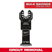 Milwaukee 49-25-2251 OPEN-LOK DIAMOND MAX Diamond Grit Grout Removal Multi-Tool Plunge Blade