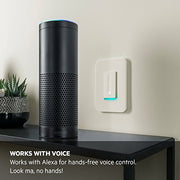 WeMo F7C059 Dimmer Wi-Fi Light Switch, Works w/ Amazon Alexa & Google Assistant