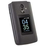 TCL STALT435DCP Flip 3 16GB CDMA LTE Straight Talk Prepaid Feature Phone, Gray