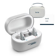 Lexie B2 Plus Powered by Bose Self-Fitting Rechargeable Receiver-in-Canal OTC Hearing Aid Bundle