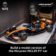 LEGO Technic McLaren MCL39 F1 Car Building Set, 1:8 Scale, 1675 Pieces, Multicolor, 6588576