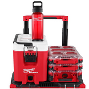 Milwaukee 48-22-8371R Packout 25 Oz Red BPA Free Bottle with Chug Cap