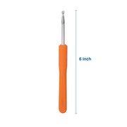 Hello Hobby Ergonomic Crochet Hook, Size H 5 mm, Aluminum, Comfortable Grip