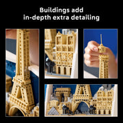 LEGO Architecture Paris City of Love Building Set, 958 Pieces, Multicolor, Ages 18 and Up, 6588556