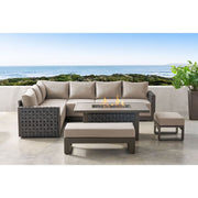 Brenton Sectional Set with Sunbrella Fabric, 7pc