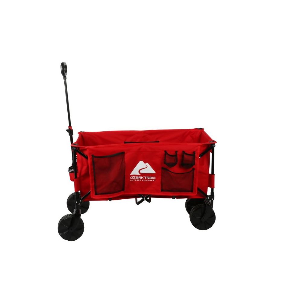 Ozark Trail TR-21800 Hazel Creek Extra Large Wagon with Extended Handl ...