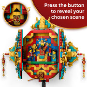 LEGO Spring Festival Fortune Firecracker Building Toy, Interactive Wall Art with Sound Effects, 1039 Pieces, Ages 9+, 80118