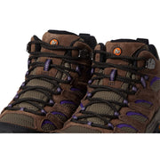 Merrell Women's Moab 3 Mid Hiking Boots, Pigskin Leather and Mesh, Bracken Purple, Size 7.5, J035870