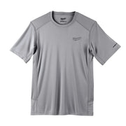 Milwaukee 414G-M WORKSKIN Lightweight Performance Shirt - Short Sleeve, Gray, M