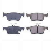 Power Stop Z16 Evolution Ceramic Rear Disc Brake Pad Set, Low Dust, Noise Reduction, Fits Select 2016-2017 2019 Honda Civic, 16-1878