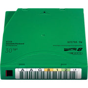 Hewlett Packard Enterprise LTO Ultrium 8 Data Cartridge, 12TB Native, 30TB Compressed, Green, Q2078A