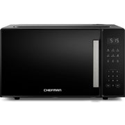Chefman Countertop Microwave Oven, 1.1 Cu. Ft., 1000 Watts, 3 Presets, 10 Power Levels, Black, RJ55-11-WM