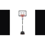 Ktaxon Height Adjustable Basketball Hoop Stand 5.2-6.9 ft Portable Basketball Stand with Wheels for Kids Adult Indoor/Outdoor