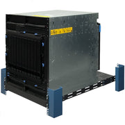 RackSolutions 1U Heavy Duty Fixed Server Rack Shelf, 28in Depth, 23in EIA Compatible, 500 lb Capacity, Black, 1USHL-116-23