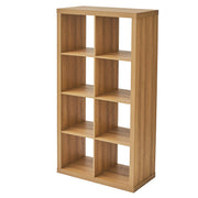 Better Homes & Gardens BH5336278612079 8-Cube Storage Organizer, Light Honey