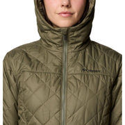 Columbia Copper Crest II Hooded Jacket for Ladies - Stone Green - S