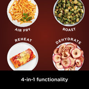 Ninja AF180WMSG 4-in-1 Pro XL 6.5 Qt Air Fryer w/ Air Crisp Technology, Nonstick Basket & Crisper Plate, AF180 Sage