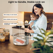 BLITZHOME IPX7 1100W Precision Sous Vide Machine Model 3-Wifi