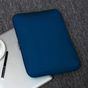 Nvzi Laptop Sleeve, Lightweight Waterproof Protective Case, Shockproof Notebook Cover, Dark Blue, Fits Laptops Up to 15.3 in