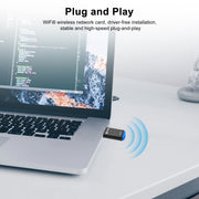 Home Collection AX900 USB Wireless Network Adapter, WiFi 6 Dual Band 900Mbps, USB 3.0, Black