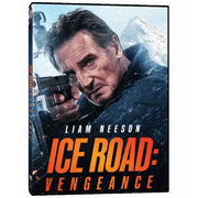Vertical Ice Road Vengeance DVD, Action Adventure Film Starring Liam Neeson, Directed by Jonathan Hensleigh, English Subtitles, Standard Format