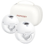 Momcozy 91954306 M5 Hands-Free Wearable Electric Breast Pump Set, Lightweight BPA-Free Silicone, 3 Modes with 9 Levels