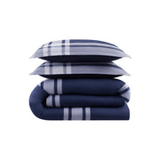 Serta Scott Complete Bedding Set With Sheets - BLUE ONE SIZE