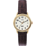 Timex 20071 Women's Easy Reader Date Leather Strap Watch