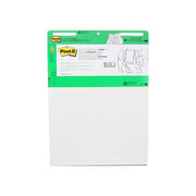 Post-it 559RP Self-Stick Easel Pads, 25 x 30, White, Recycled, 2 30-Sheet Pads