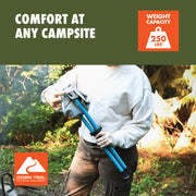 Ozark Trail STL-GY6-OT Steel and Polyester Lightweight Camping Stool