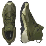 Salomon Cross Hike 2 Mid GORE-TEX Hiking Boots for Men - Olive/Moss Black - 11.5M
