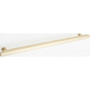 Signature Hardware Gilderoy Bar Cabinet Pull, 12-5/8 Inch Center to Center, Satin Nickel, Zinc, 14-1/4 Inch Length, 954047-O-1258