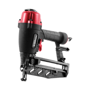 Hyper Tough 16-Gauge 2-1/2-Inch Pneumatic Straight Finish Nailer, Black, Includes 200 Nails - Pneumatic Finish